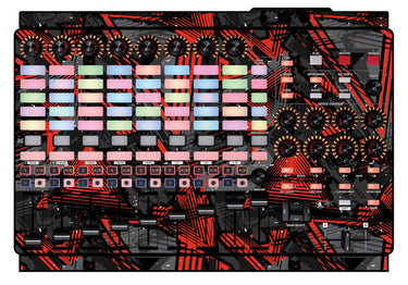 Akai Pro APC 40 MK2 Skin Ridge Red